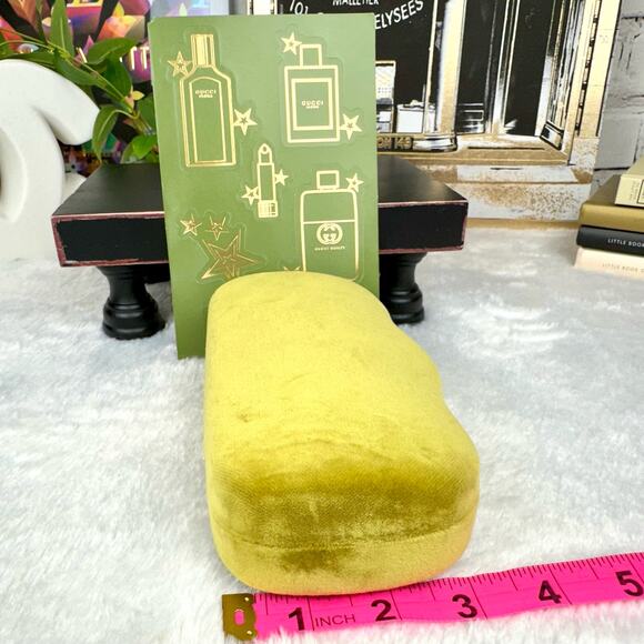 GUCCI sunglass or eyeglass case with cleaning cloth with storage bag GREAT SET - Picture 6 of 8